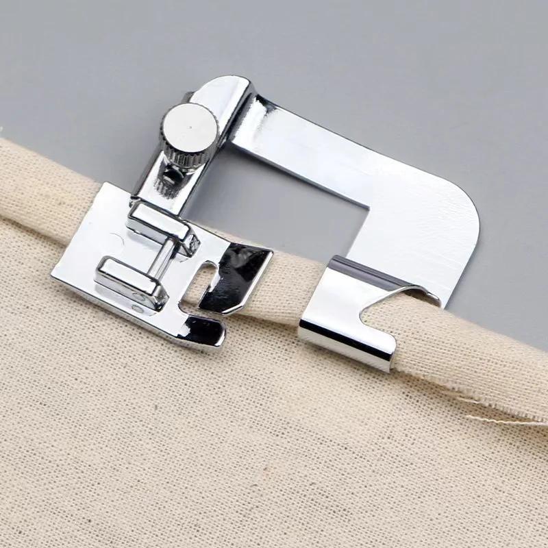 9mm /13mm /19mm /25mm Machine À Coudre Pied Presse Pied Roulé Hem Pieds Ménage Multi Fonctionnelle C