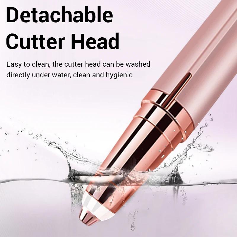 Rasoir de sourcils électrique sécurité épilation sourcils épilateur chargeur USB Mini Shaper rasoir 