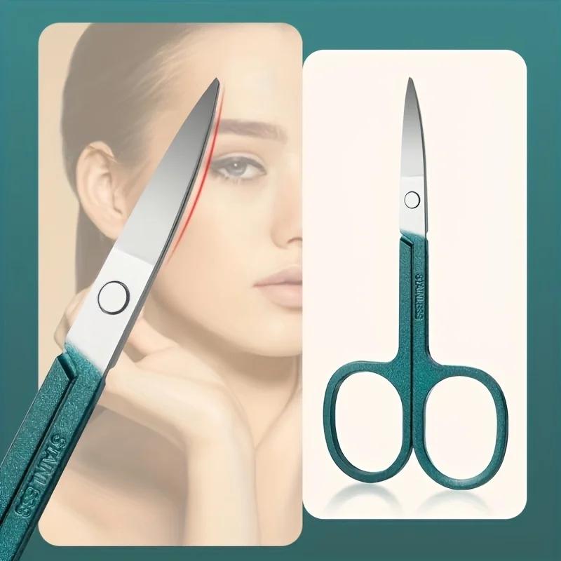 Kit de manucure et pédicure professionnel en acier inoxydable, ensemble de coupe-ongles avec étui de