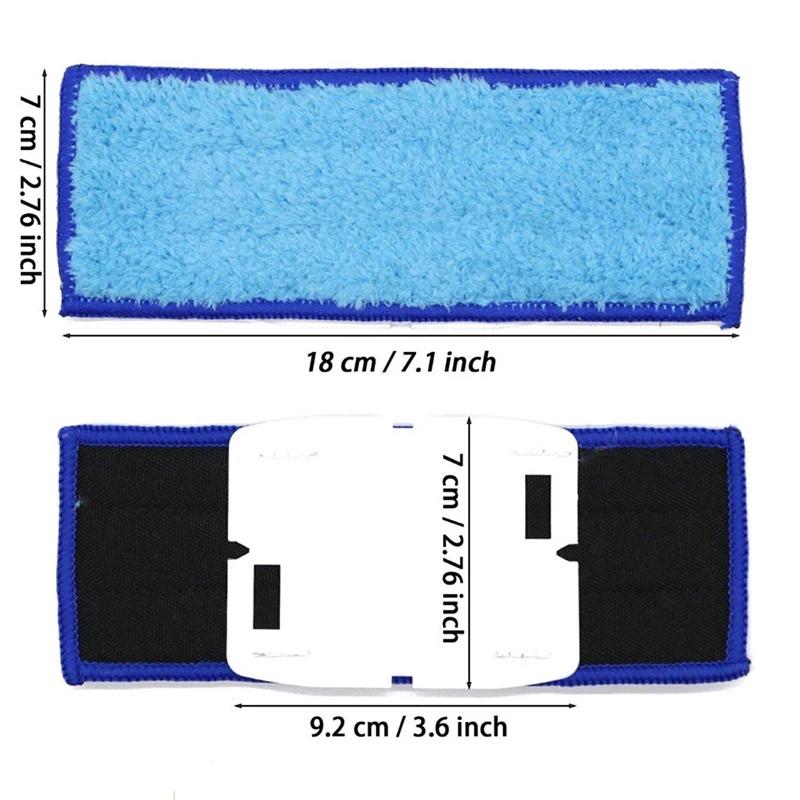 Kit de tampons de nettoyage lavables pour aspirateur iRobot Braava Jet, remplacement des chiffons Ev