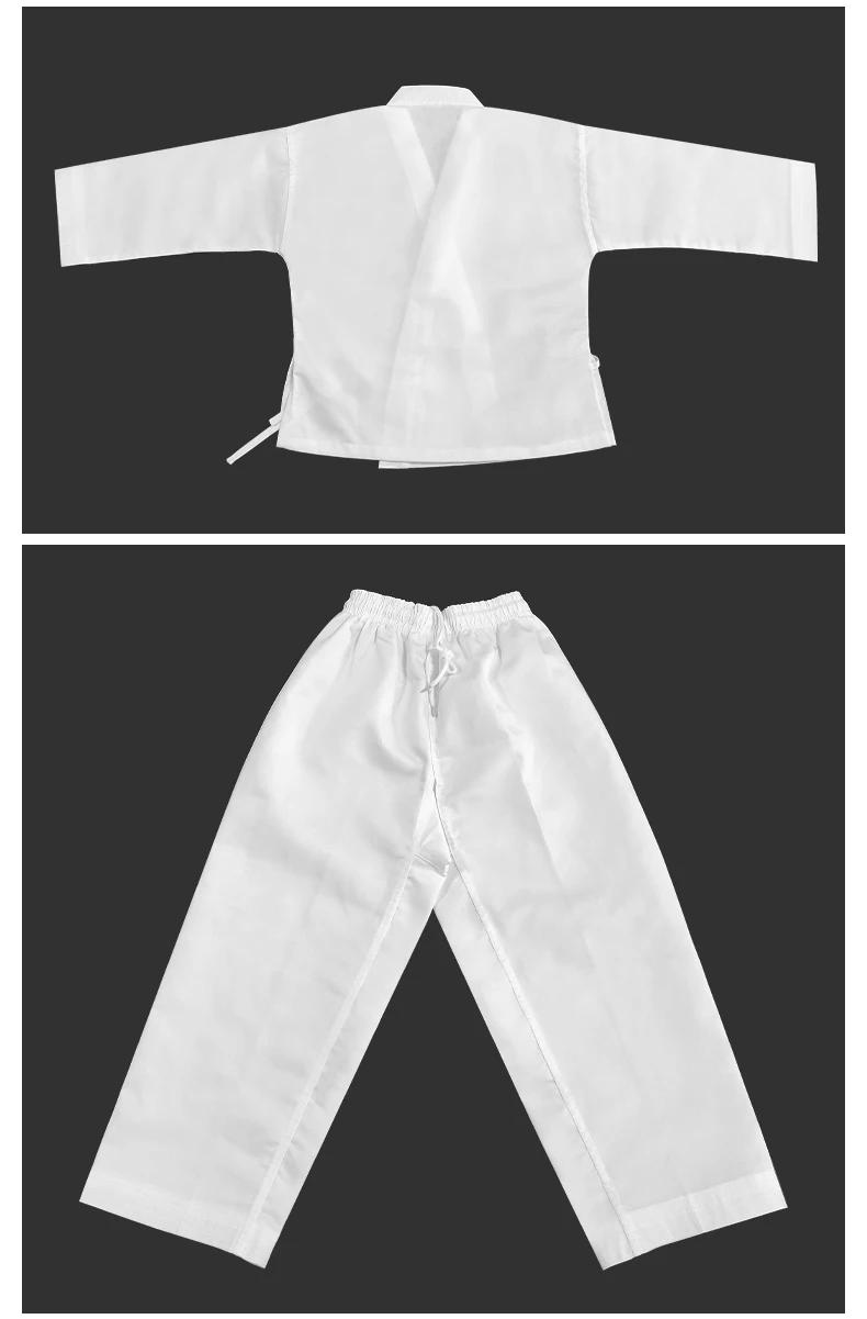 Uniforme de karaté respirant taekwondo karaté costumes ensemble vêtements de karaté pour Sparring fo