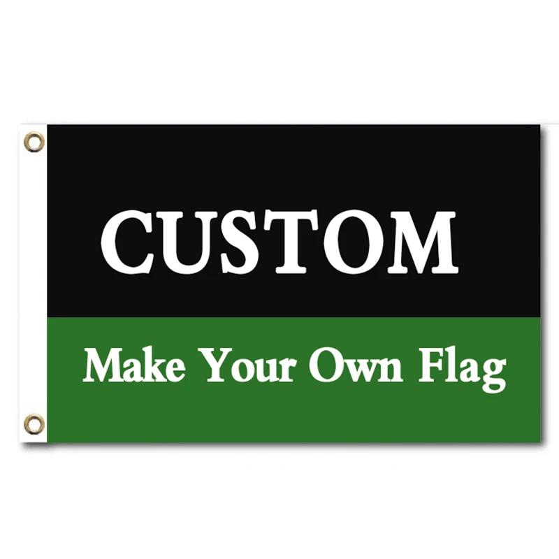 Drapeau personnalisé à impression numérique, Logo de l'entreprise de toutes tailles, bannière public