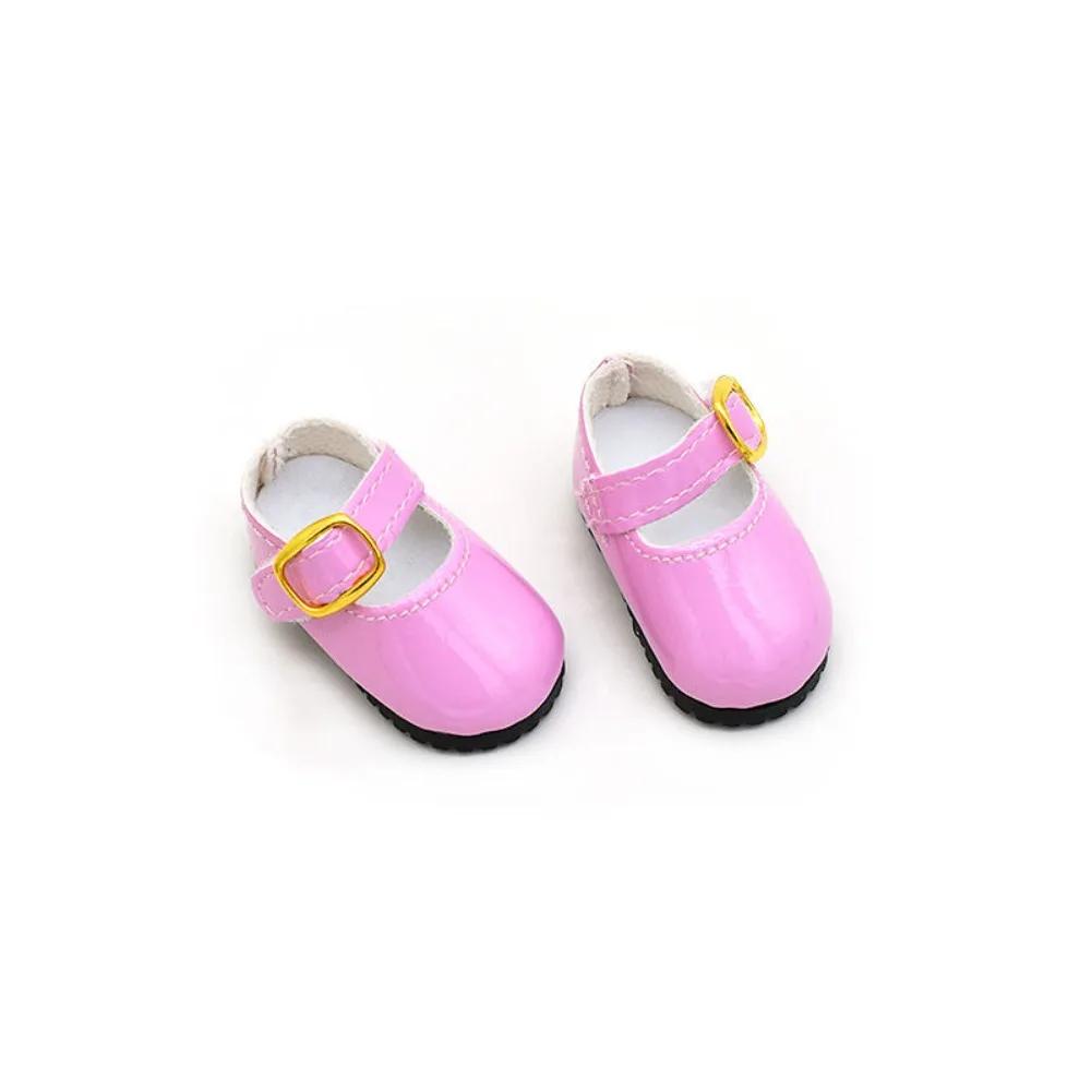 Mini chaussures en cuir au beurre pour enfants, accessoires de princesse, document de bonbons, jouet
