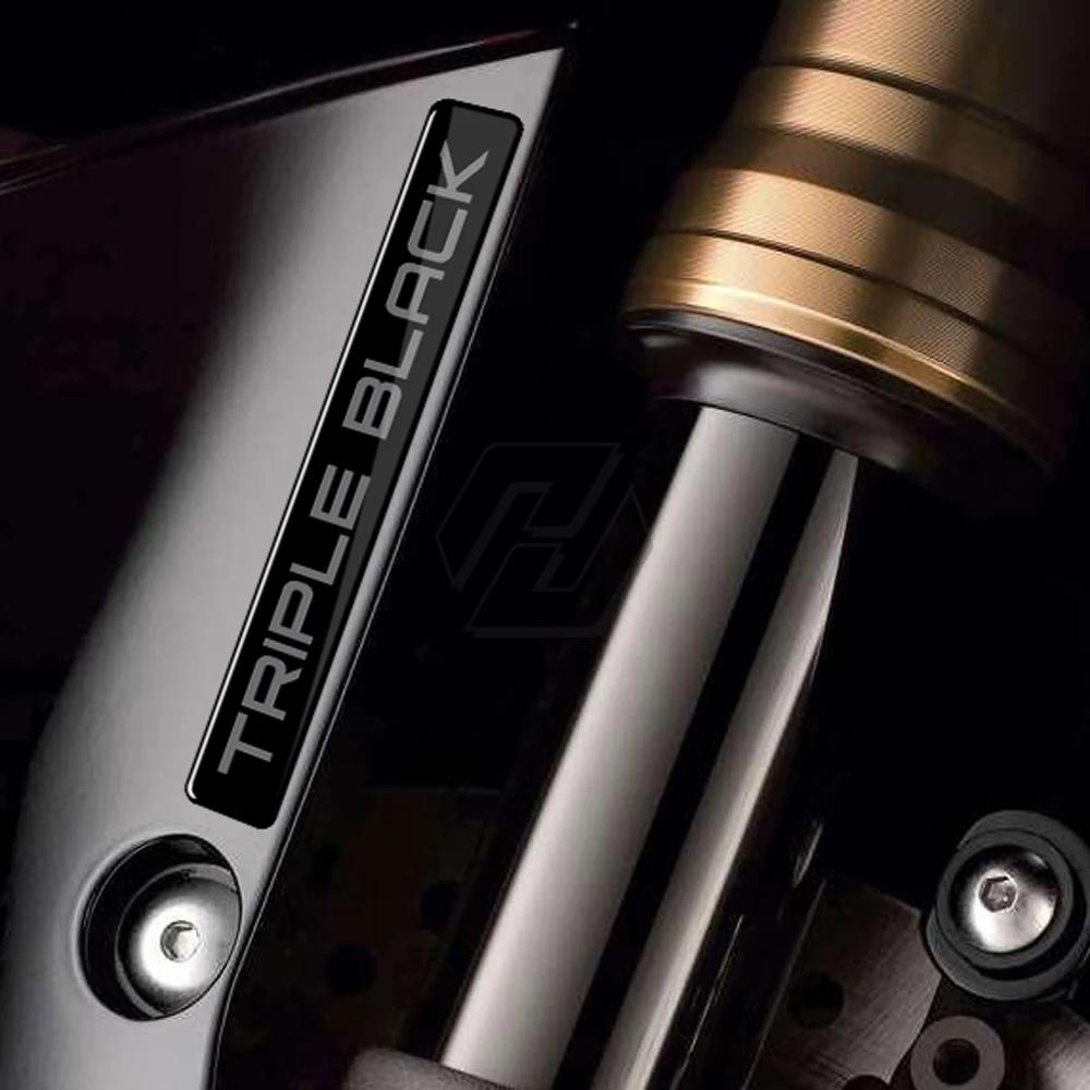 Autocollant noir triple résine 3D, décalcomanies pour BMW Hurrad F700GS F800GS Fenecute GS F850GS Ru