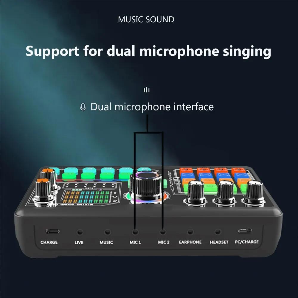 Zealsound-Kit de carte son professionnel pour podcast, microphone, PC, smartphone, ordinateur portab