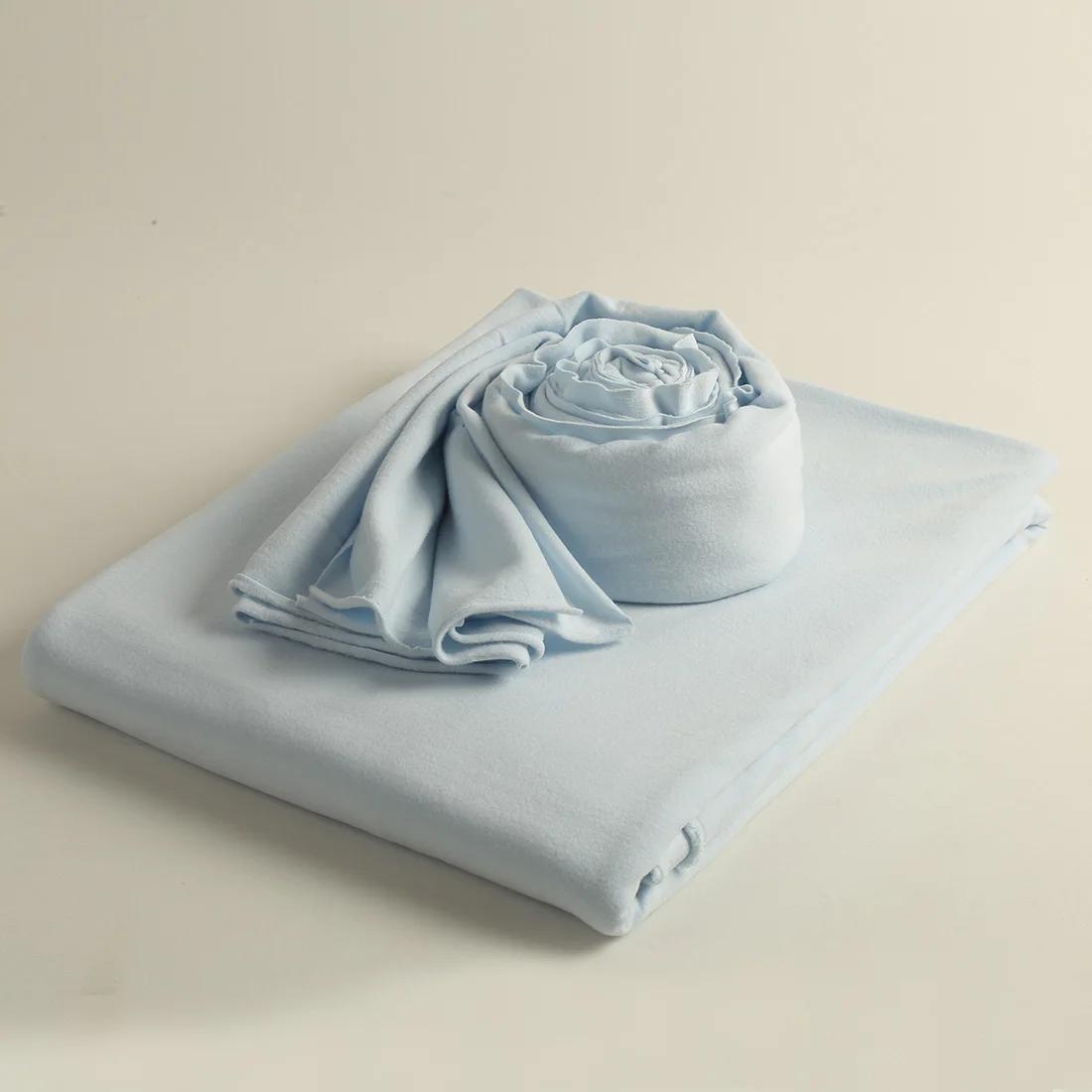Ensemble de couverture et d'enveloppement tricotés doux et extensibles, accessoires de photographie 