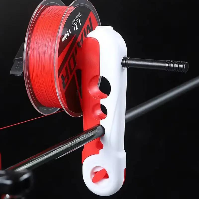 1 Pcs Portable Ligne De Pêche Enrouleur Outils De Pêche Bobine Ligne Spooler Machine Spinning Baitca