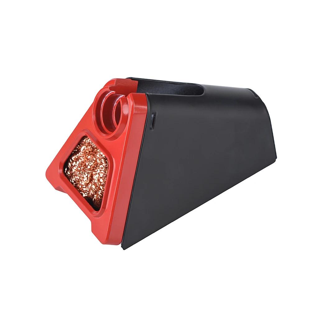 JCD 820 support de fer à souder électrique en alliage d'aluminium avec nettoyage de soudage boule de