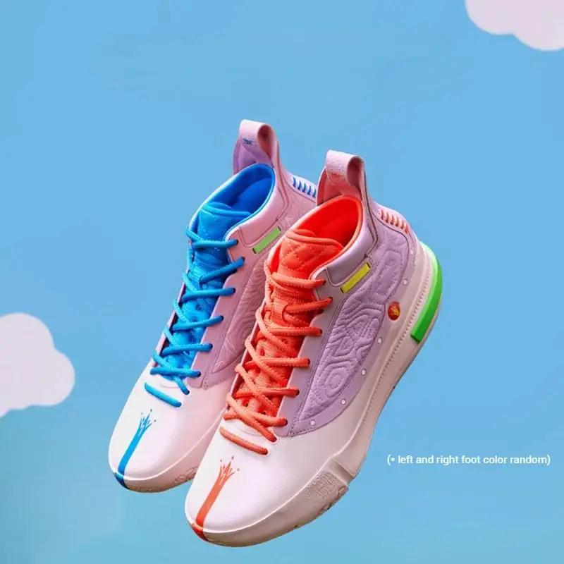 361 degrés Joker 1 hommes chaussures de basket-ball nouveau cuir respirant absorbant les chocs antid