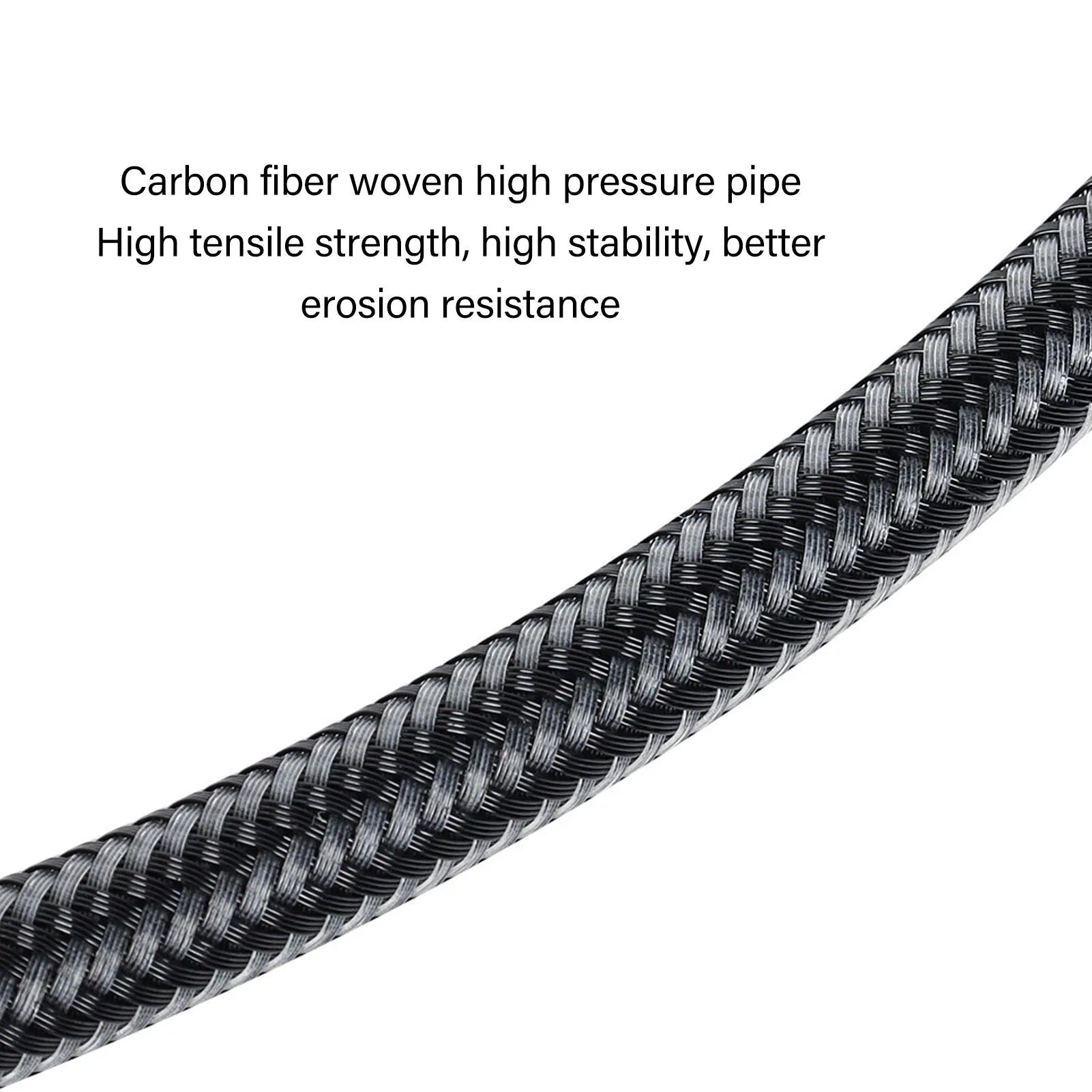Tuyau haute pression pour plongée sous-marine Sochi, flexible et sûr, tissé en fibre de carbone, pro
