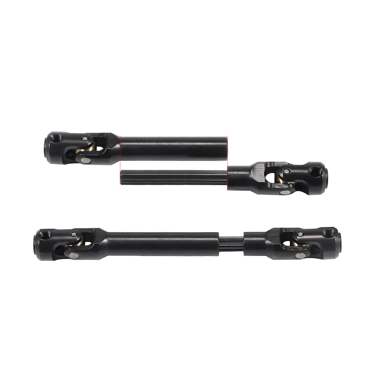 Arbre d'entraînement en métal usiné pour voiture sur chenilles 1/10 RC Axial SCX10 Pro Capra Wraith 