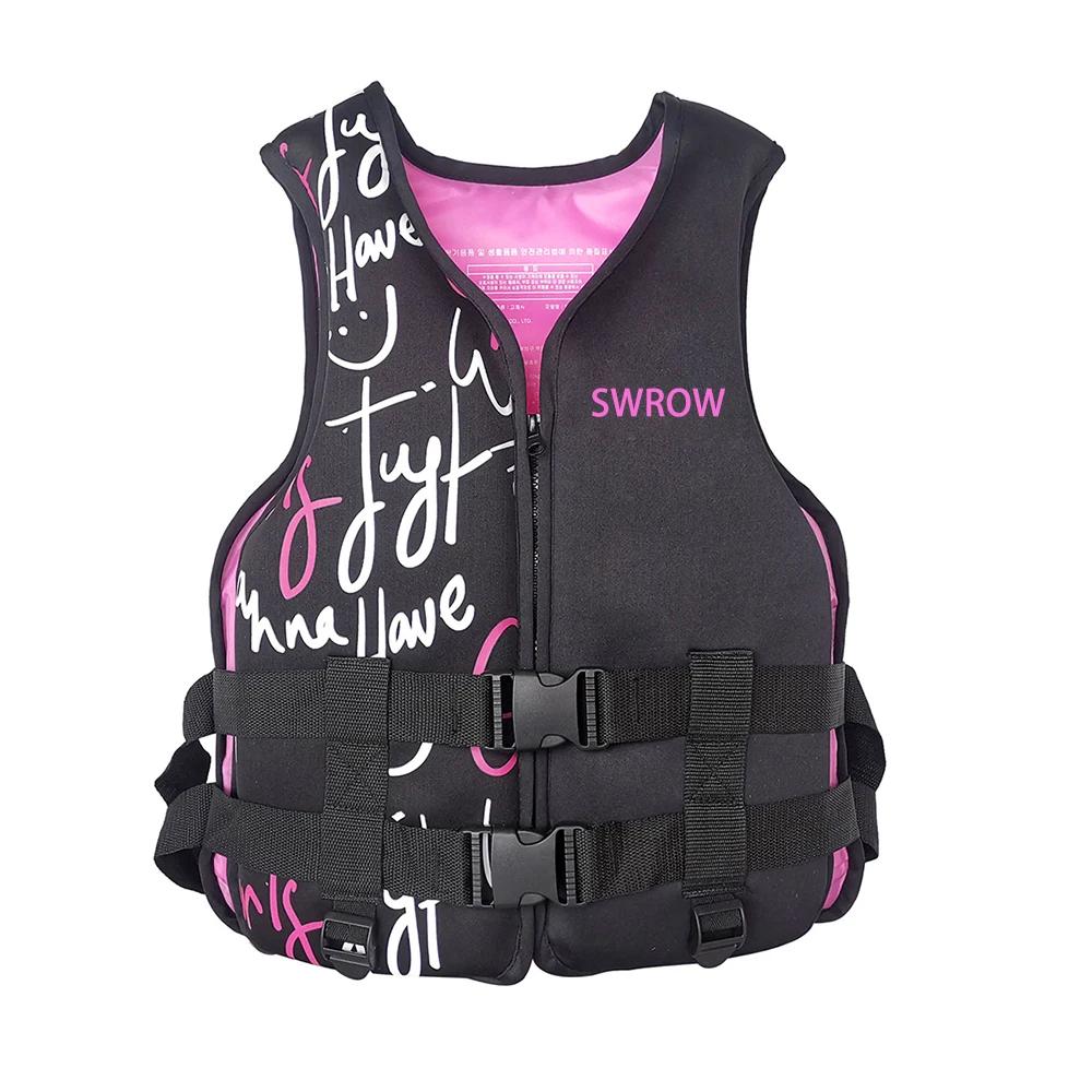 Gilet de sauvetage en néoprène flottabilité natation dérive canotage kayak gilet pour adultes jeunes