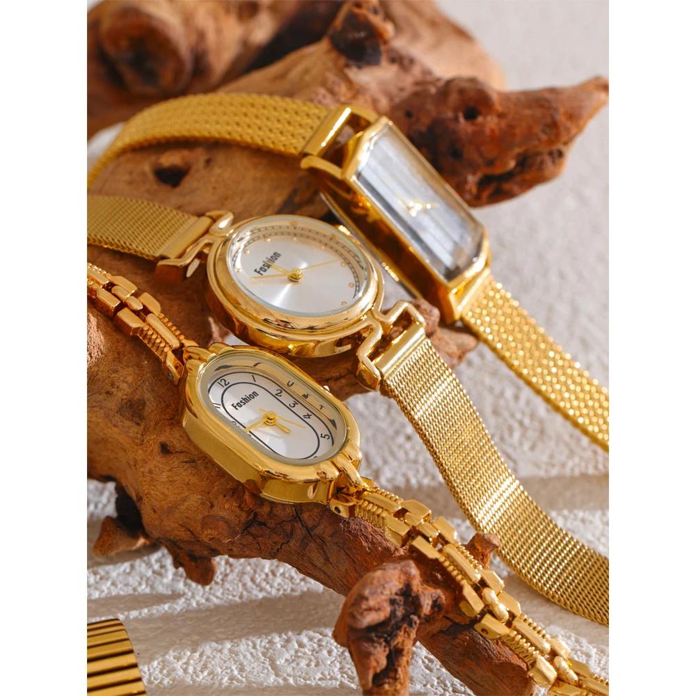 Yhpup – montre pour dames en acier inoxydable, avec mouvement japonais, étanche, poli et brillant, p