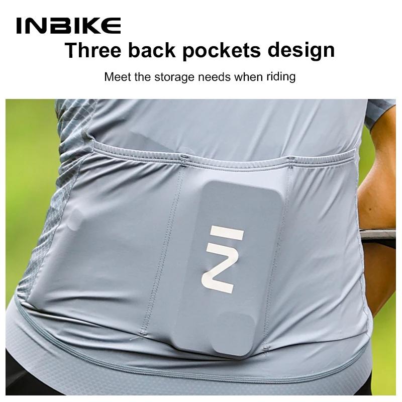 INBIKE-Ensemble de maillot de cyclisme pour homme, short à manches courtes, séchage rapide, vêtement