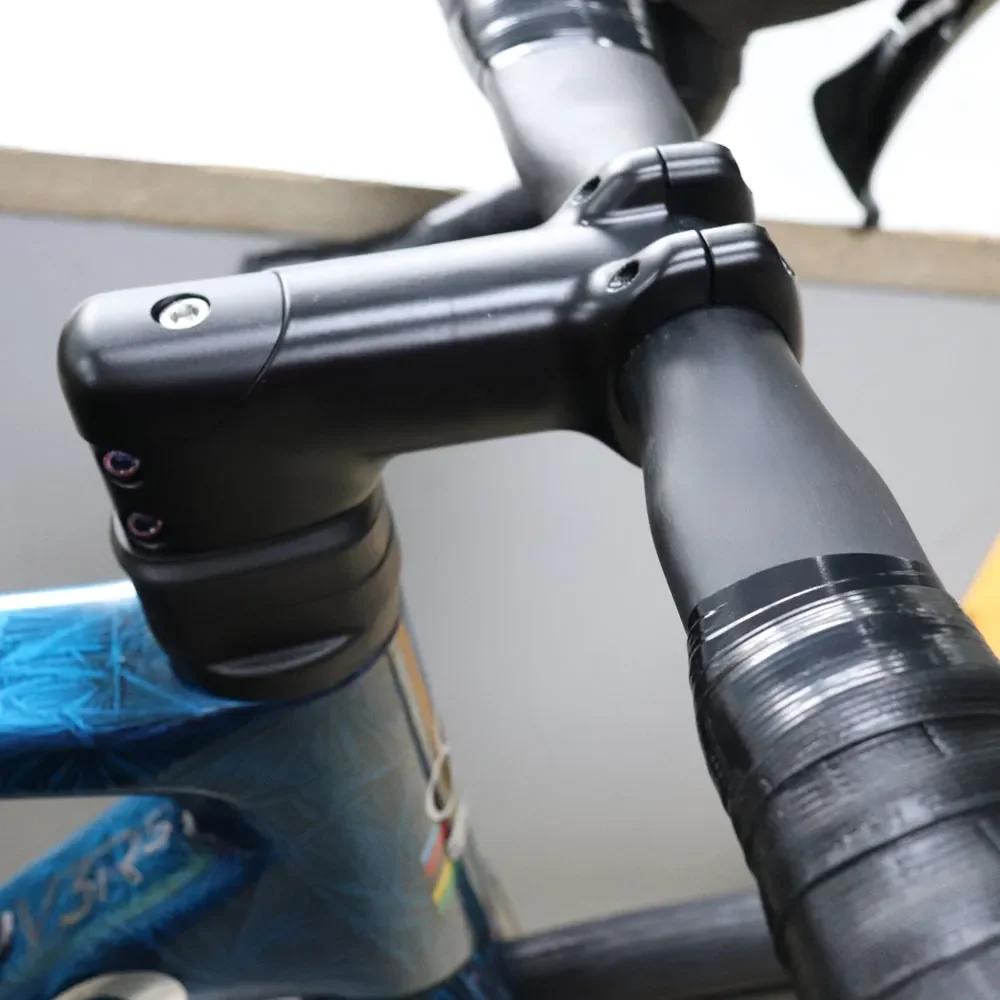 Kocevlo tige de vélo 28.6-31.8mm tige de routage de câble interne en aluminium avec entretoise tige 