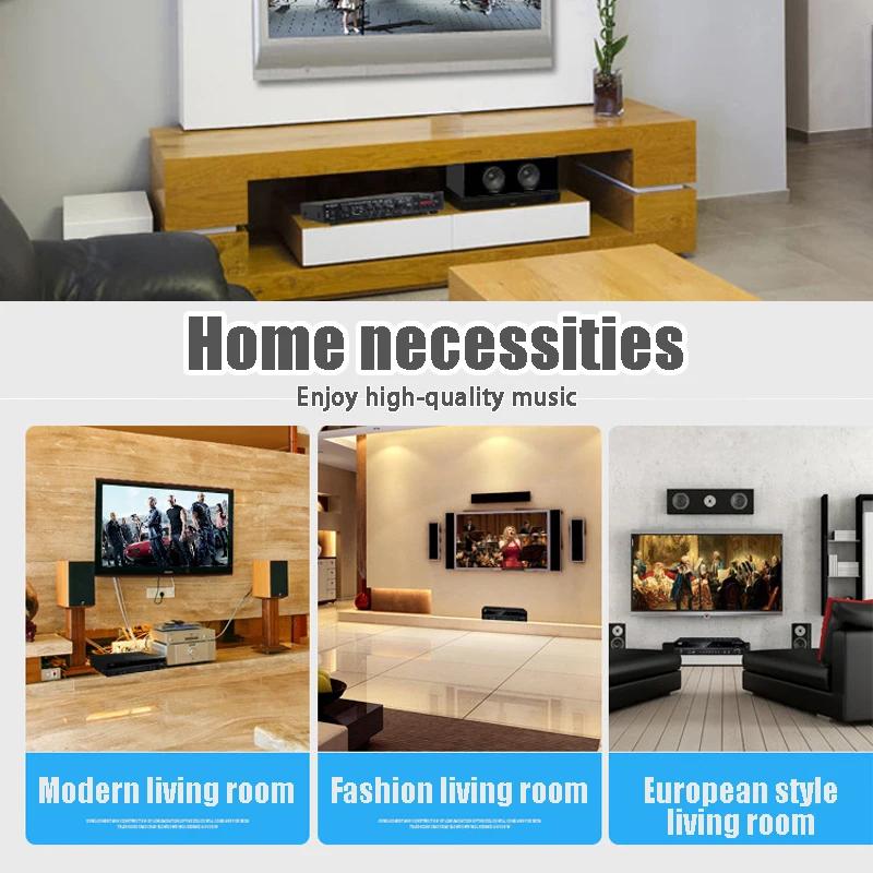 Amplificateur de puissance Bluetooth 110/220V 2000W, caissons de basses Audio, son Surround stéréo H