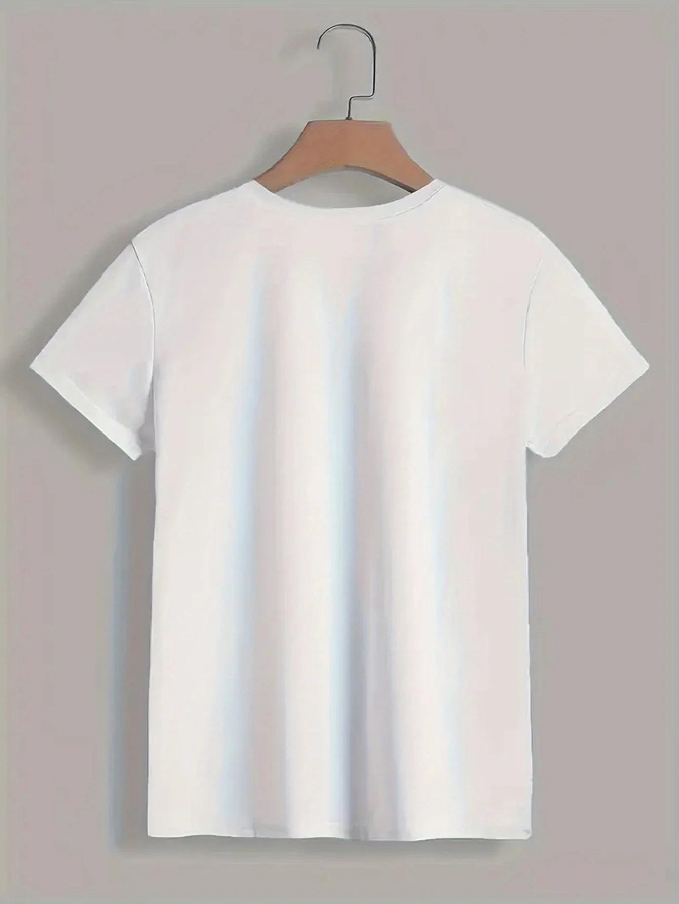 Femmes décontracté imprimé fleuri femmes col rond décontracté à manches courtes T-Shirt été Harajuku