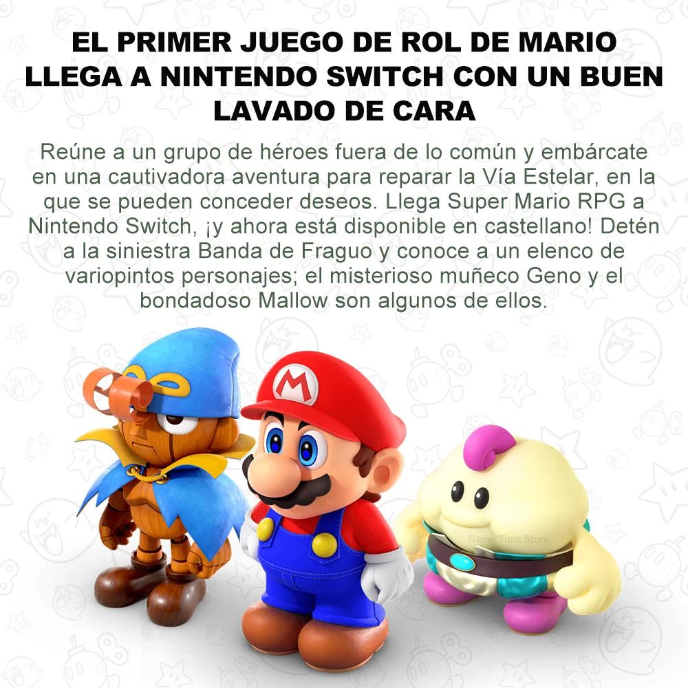 Super Mario RPG Jeux Switch, 100% Original Official Fungic Game Card, Adventure and Breakfast, Eth1 
