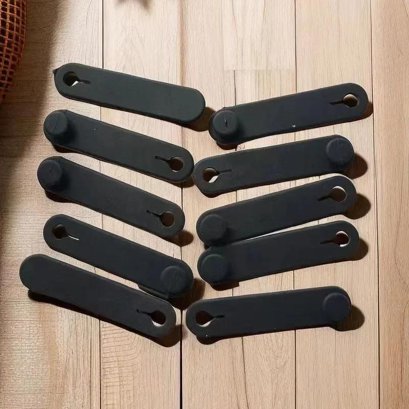 10 pièces bandes de caoutchouc de moto pour cadre de fixation attaches de câble câbles de faisceau d