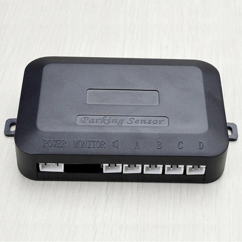 Risingon-Kit universel de capteurs de stationnement de voiture, 4 capteurs, buzzer, barrage, sauvega