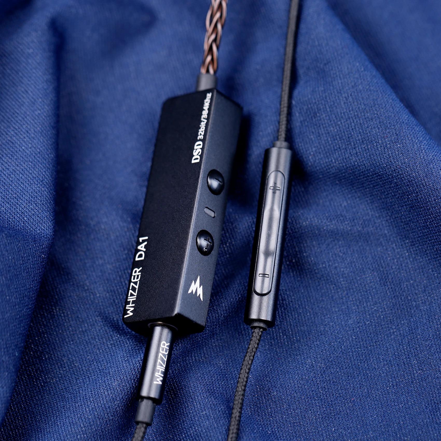 Whizzer-Radiateur portable DA1, amplificateur USB C, mini dongle USB C avec micro, contrôle du volum
