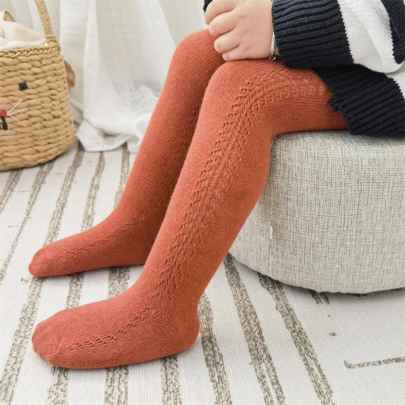 Lawadka 0 à 5 ans été enfant en bas âge bébé collants pour filles mode tricoté côtelé nouveau-né col