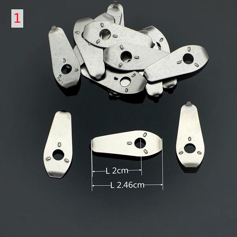 Johonneur Métalliques pour Cuir oral elu, Mélange de Tailles, Accessoires pour Ciseaux de Coiffure, 