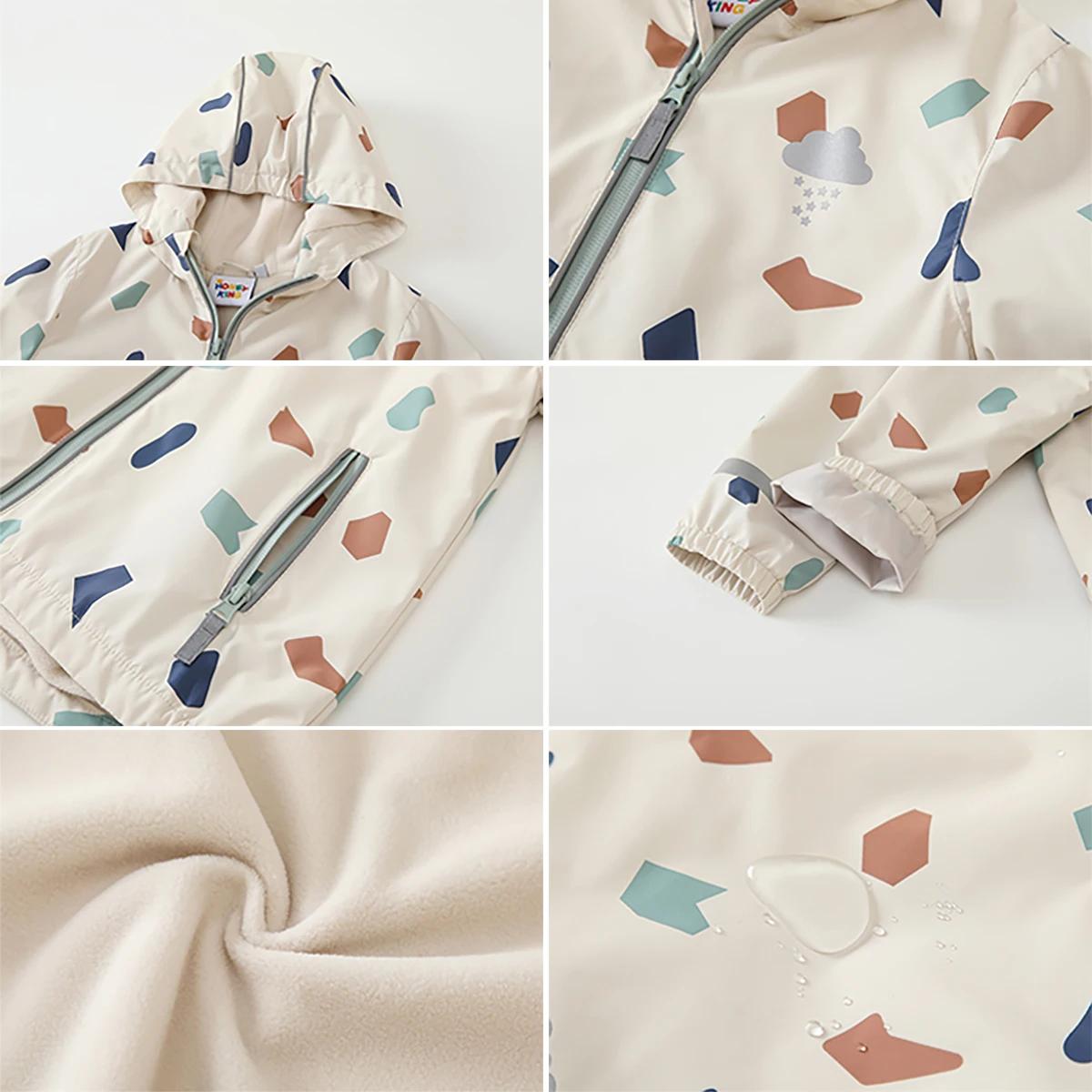 HONEYKING ensembles de vêtements pour enfants imperméable costume bébé salopette imperméable pantalo
