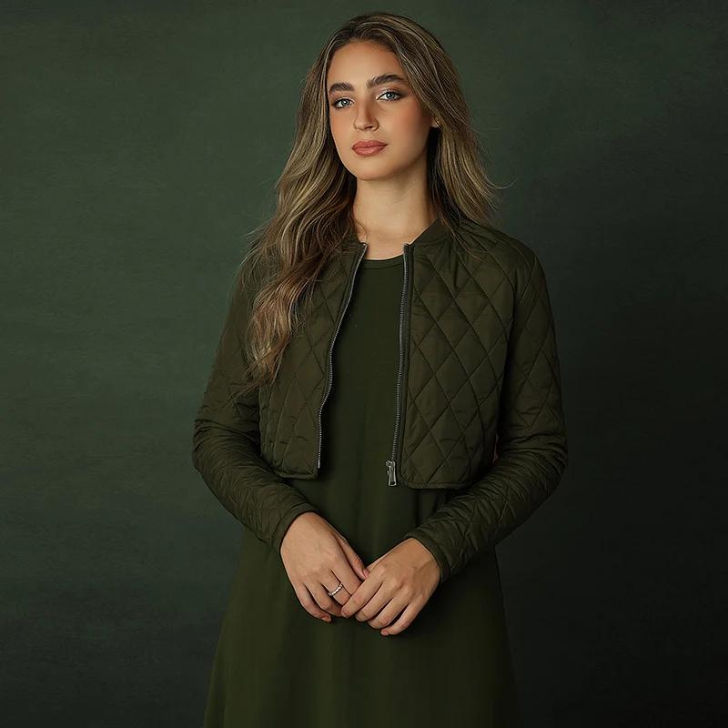 Femme cardigan et sans manches maxi robe tenue décontractée 50-éponge robe col rond manches longues 