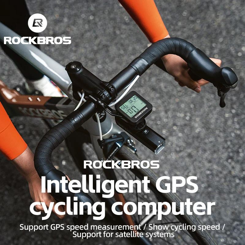 ROCKBROS ordinateur de vélo GPS compteur de vitesse vélo de route vtt étanche automatique chronomètr