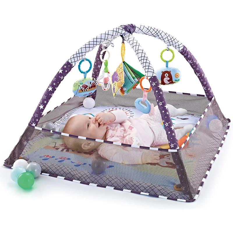 Cadre de Fitness pour bébé, tapis de jeu pour enfants, couverture rampante, tapis de jeu pour nourri