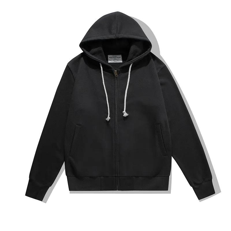 Sweat-shirt à capuche à manches longues pour homme, épais et décontracté, style rétro japonais, tend