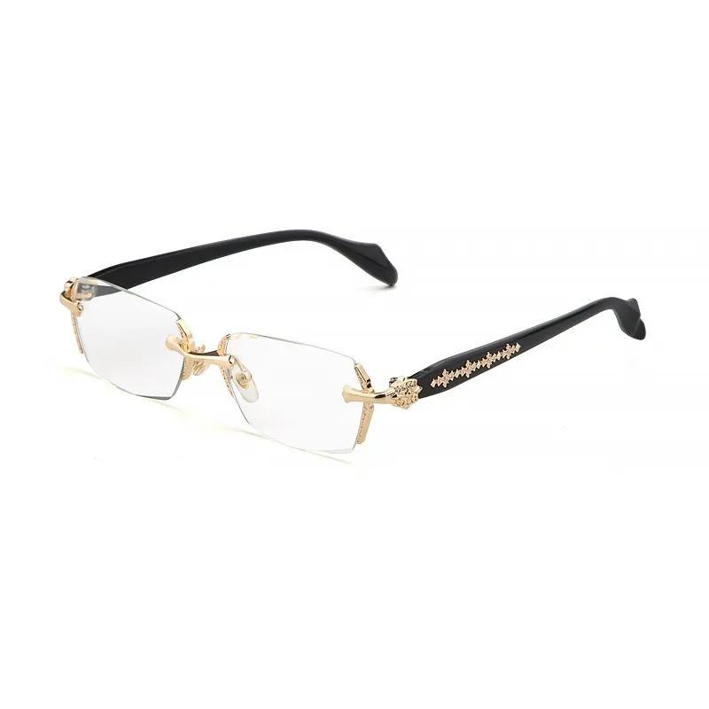 2024 rétro sans cadre Ultra léger femmes hommes lunettes de lecture bloquant la lumière bleue ordina