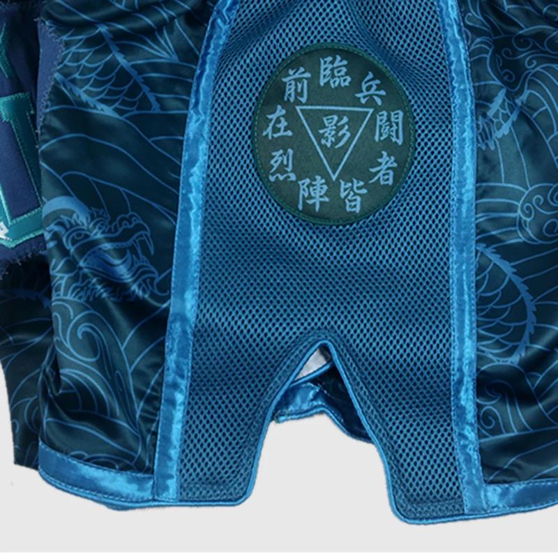 Short Muay Thai Style FLUORY imprimé Combat gratuit Arts martiaux mixtes boxe entraînement Match pan