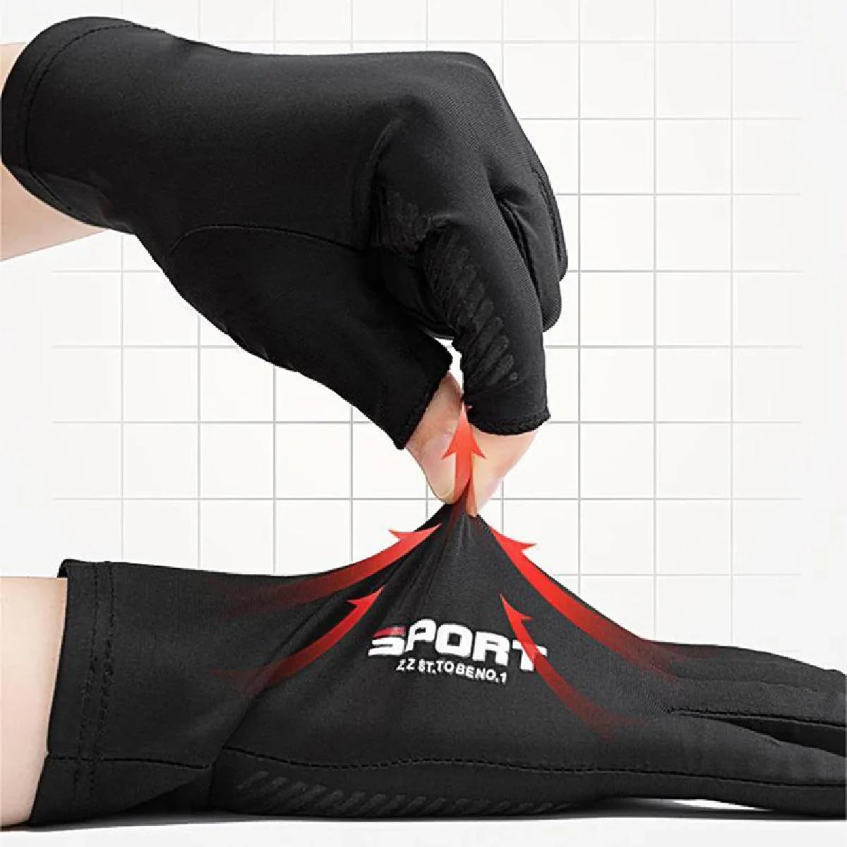 Gants de pêche pour Sport de plein air, 1 paire, écran tactile, équipement de protection fin Anti Uv