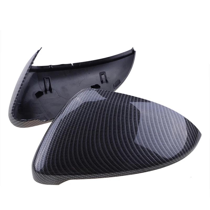 Boîtier de couvercle de rétroviseur de remplacement pour VW Golf 7 MK7 GTI 2014 – 18, noir/blanc/car