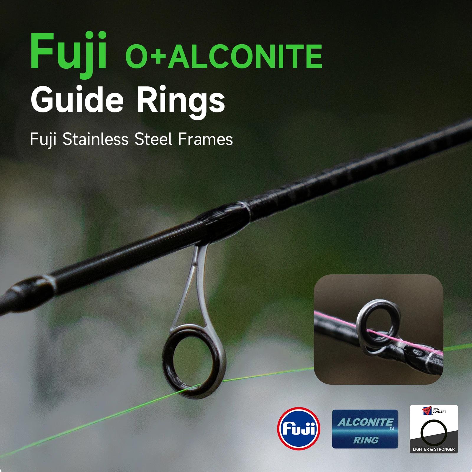 HANDING Magic L Micro Elasticity-Leurre de pêche en carbone FUJI, poids 1-8g, 78g, nouveau®Anneaux d