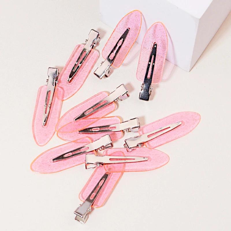 Pinces à cheveux transparentes sans couture pour filles, 10 à 50 pièces, accessoires de maquillage p