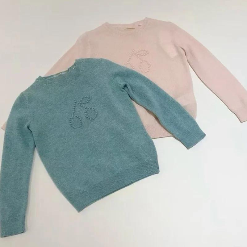 En stock 2025 automne BP bébé filles veste blanche garçons dessin animé pulls manteau chaud pour fil