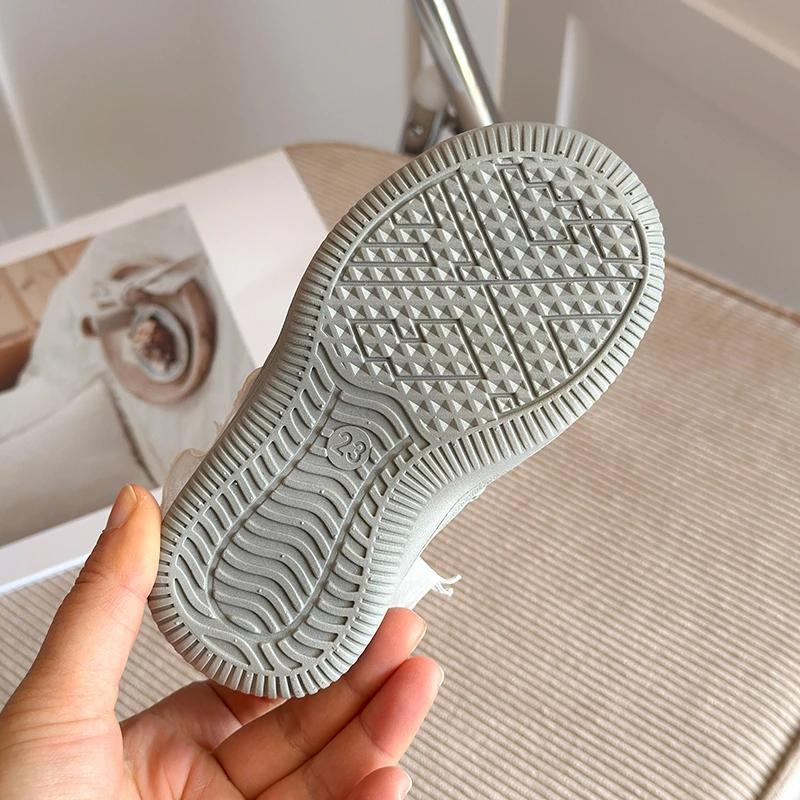 Chaussures de princesse pour filles, baskets en dentelle, chaussures Mary Jane à semelle souple pour