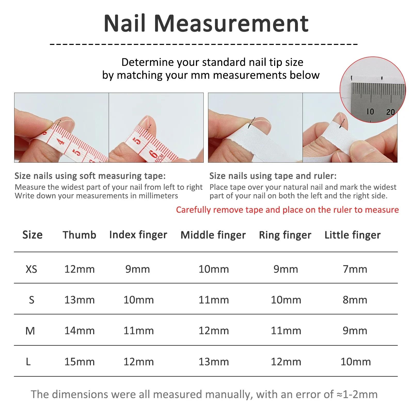 10 pièces bleu à la main presse sur ongles ensemble Ballet portable artificiel faux ongles décoratio