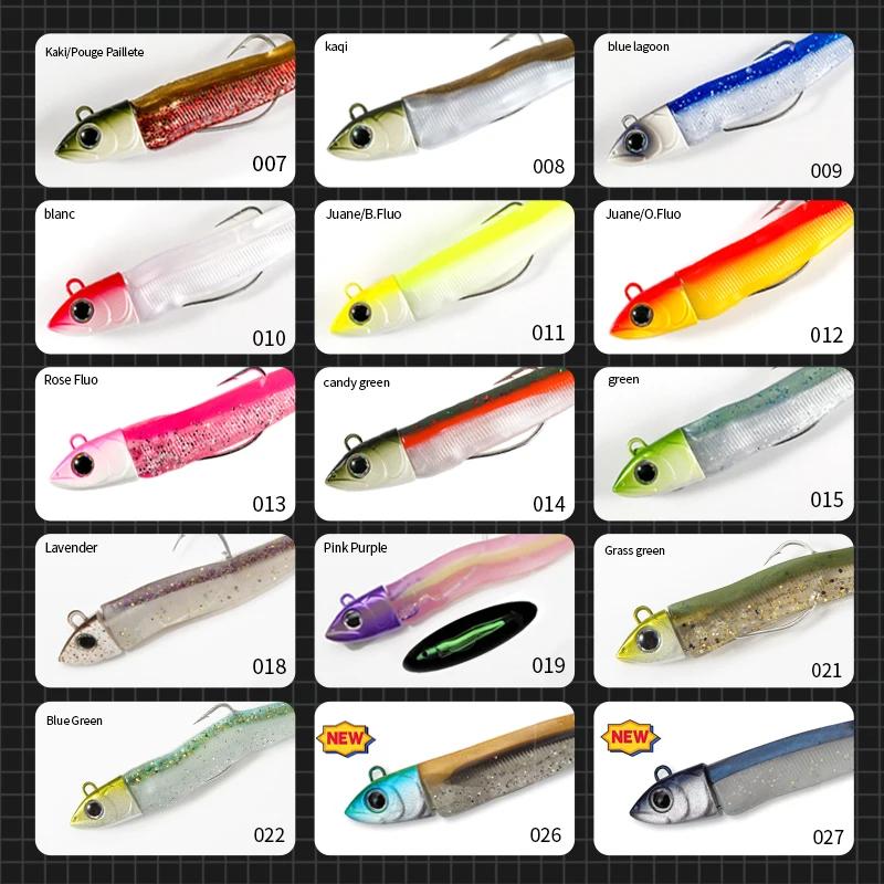 Hunthouse Barre T. Minnow 7g/12g/25g/40g/60g/90g/120g facile Shiner doux Leurre de pêche Jig appât b