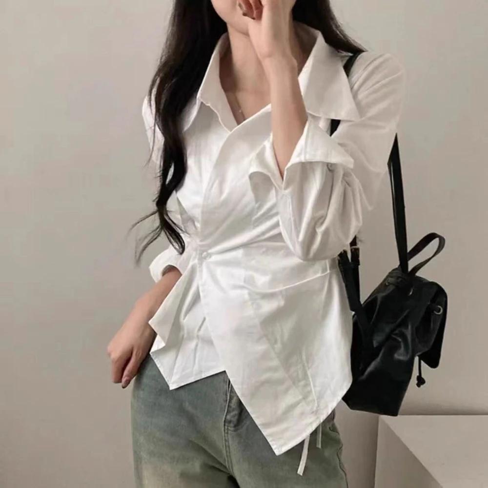 Printemps automne décontracté chemise rayée femmes chemises mode femme à manches longues mince Blous
