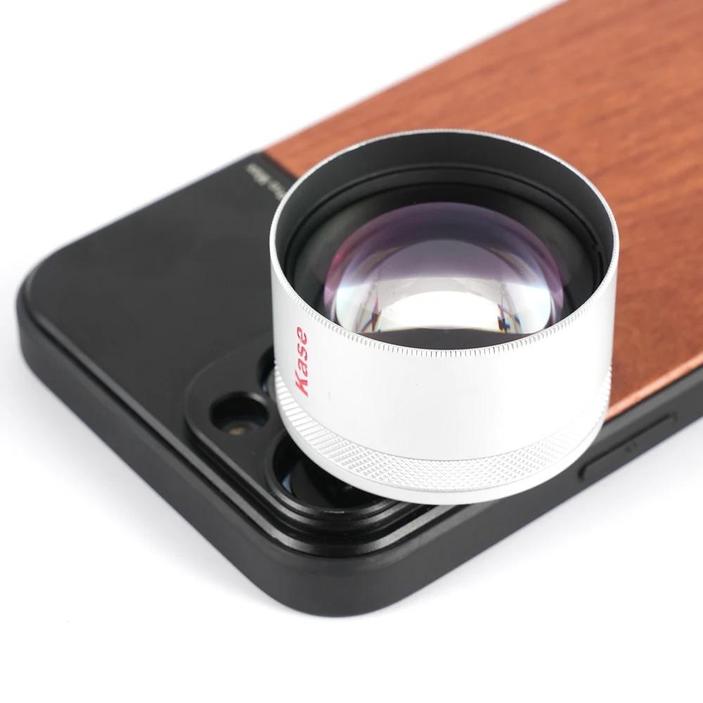 Objectif macro professionnel Kase pour smartphone avec clip pour iPhone 15 14 13 Huawei Xiaomi Samsu