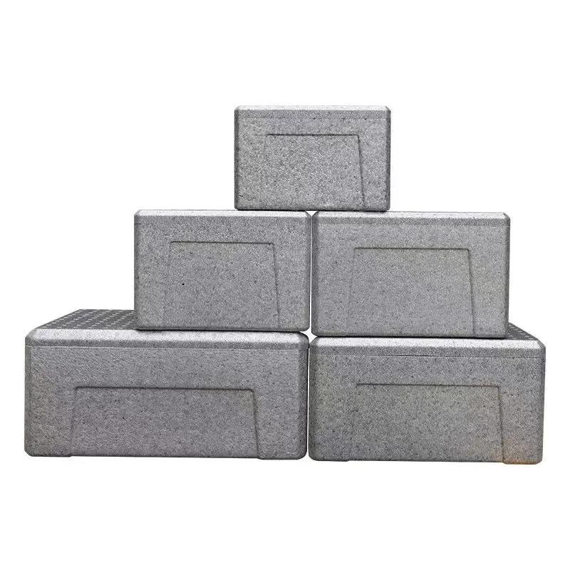 Boîte isolante écologique, boîte en mousse de polypropylène élargie, boîtes de crème glacée pour gar