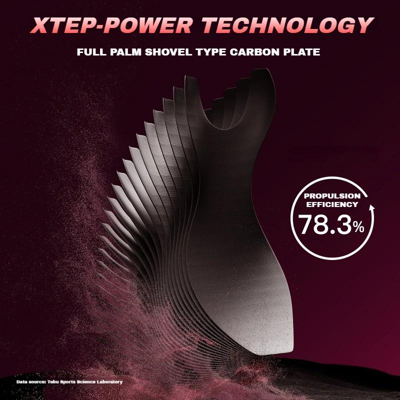 Chaussures de course Xtep 160X 3.5 Pro Marathon - Plaque carbone amorti choc baskets sport professionnelles