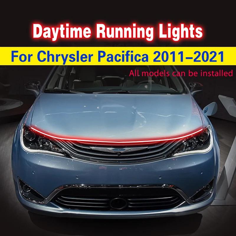 Feux de conduite LED pour Grand Voyager pacifica 2011-2021, universel, auto, flexible, lampes décora