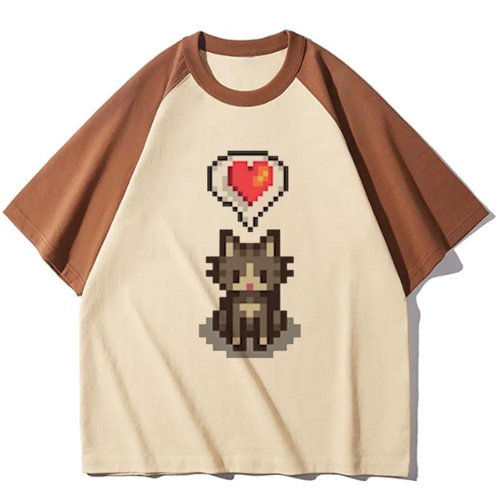 StardistingValley-T-shirt à séchage rapide pour femme, vêtement d'été, style manga, années 2000