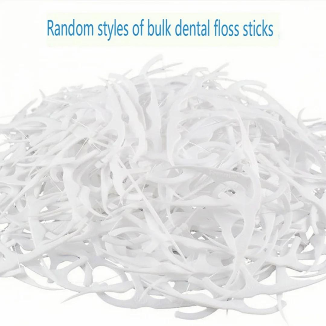Cure-dents jetables, 100 à 1000 pièces, brosses interdentaires, paquet de soins d'hygiène buccale po