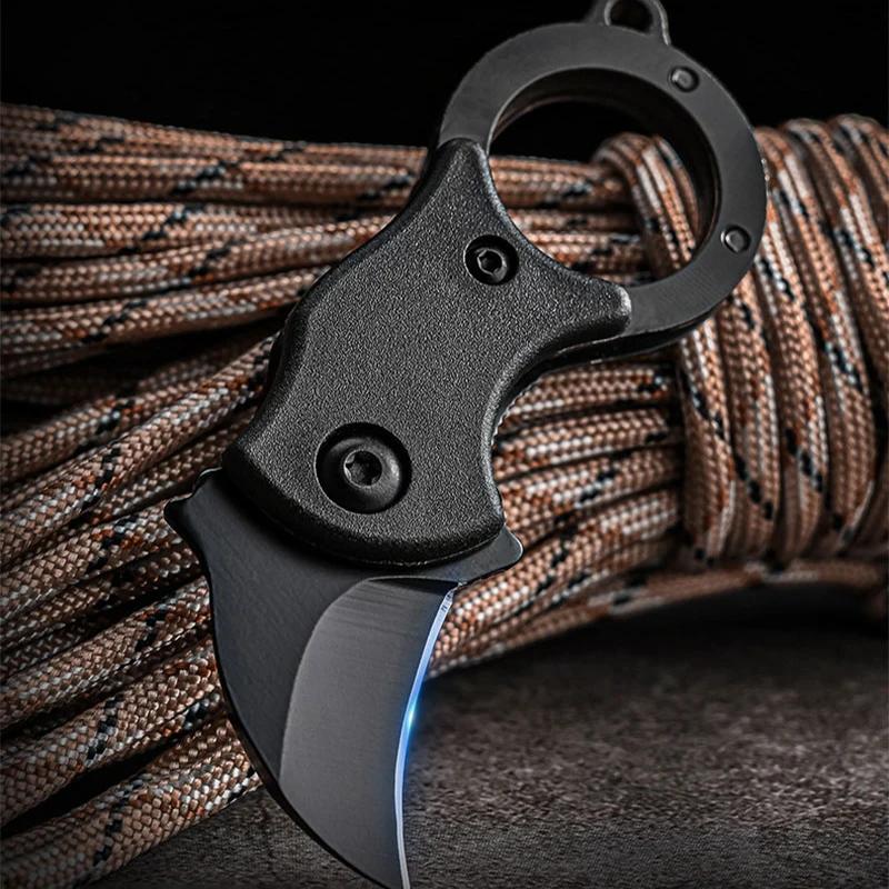 Couteau de poche extérieur Portable EDC clé couteau renard couteau patte couteau ouvre-boîtier coute